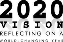 Vermont Curators Group 2020 Vision black and white logo